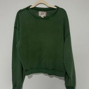 BDG Green oversized vintage vibes Crewneck size M